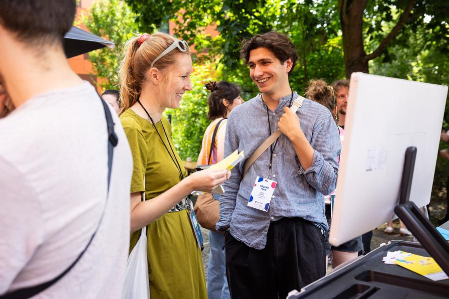 Community gathering in Berlin